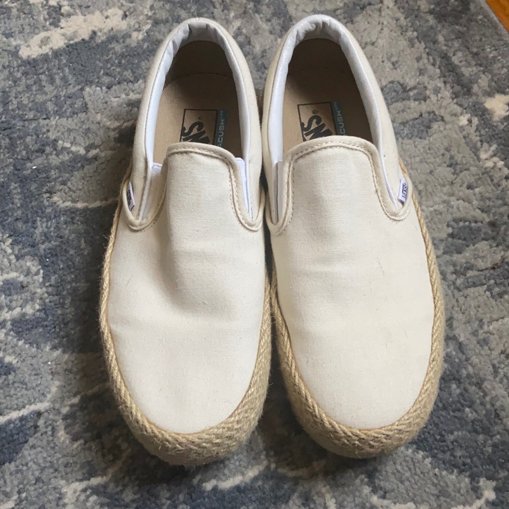 VANS espadrille slip ons